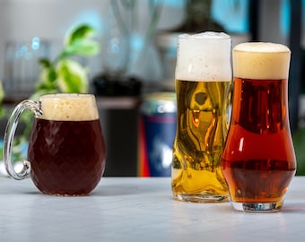 Pretentious Glass Co. – Handblown Glasses for Craft Beer, Wine