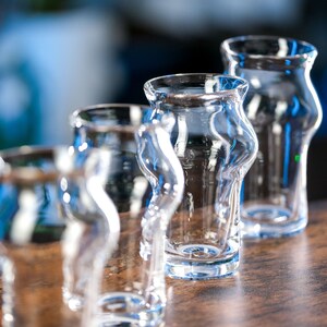 New-Fashioned Neat Glass, SET OF 4, Handmade Glassware image 4