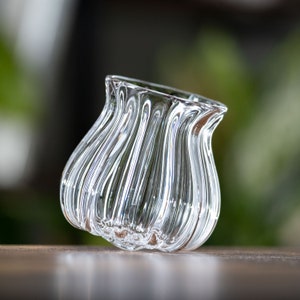 FANCY Wobble Glass, Handmade Beer/Whiskey/Wine Glassware image 4