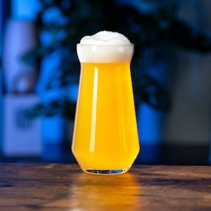 HAZY Ipa Glass, Handmade Glassware