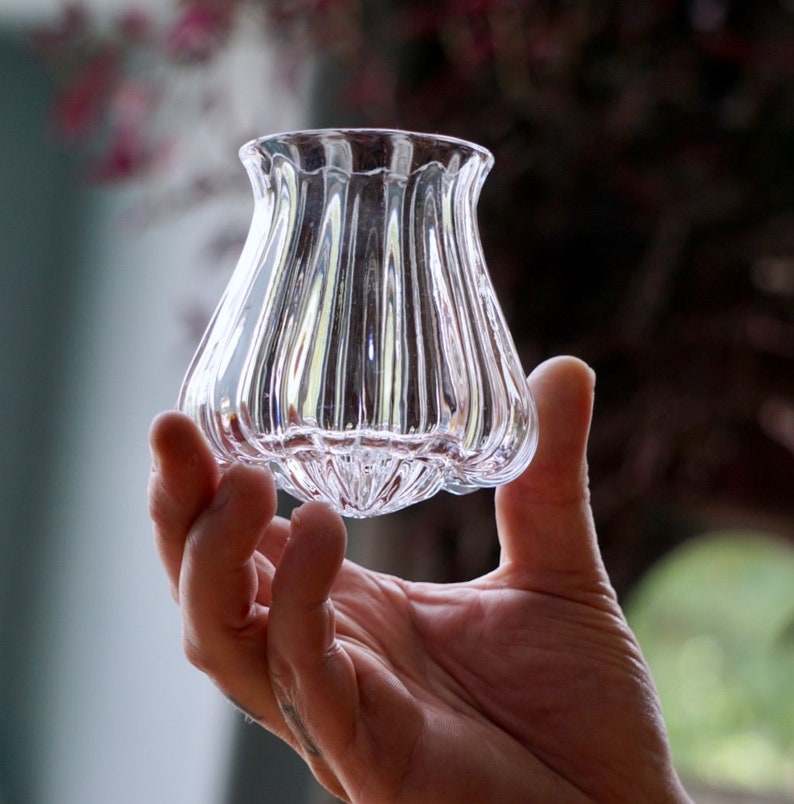 FANCY Wobble Glass, Handmade Beer/Whiskey/Wine Glassware image 6
