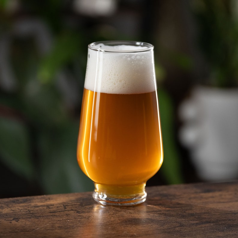 The 14-er Beer Glass, Handmade Glassware image 4