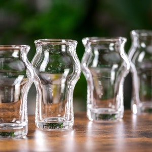 New-Fashioned Neat Glass, SET OF 4, Handmade Glassware image 3