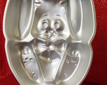 Bunny Rabbit shaped cake pan for you to bake, cool, and decorate.