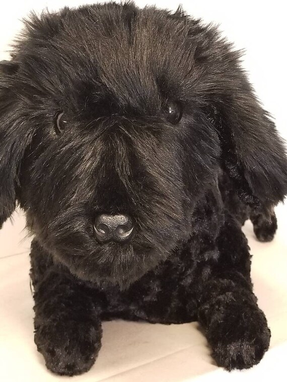 black poodle plush
