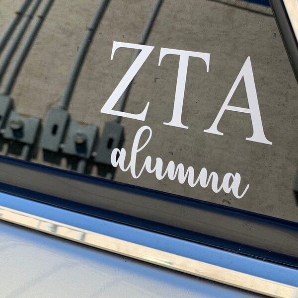 Alumna {Sorority} Decal