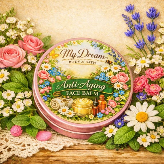 Anti aging face balm