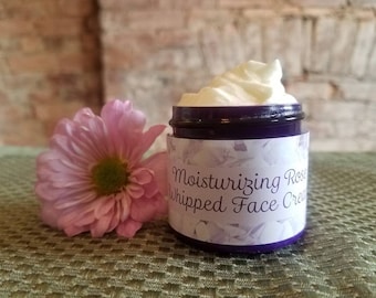 Moisturizing Rose Face Cream Whipped