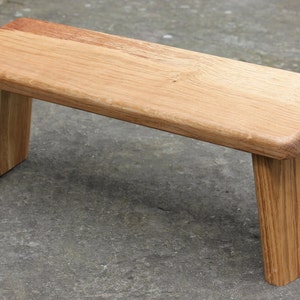 Prayer/Meditation Stool Natural Danish Oil