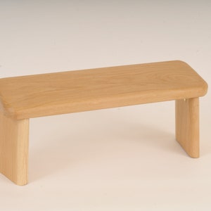 Prayer/Meditation Stool Light Oak