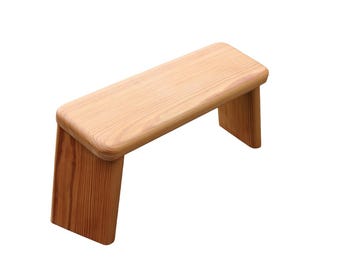 Meditation stool in Pitch Pine