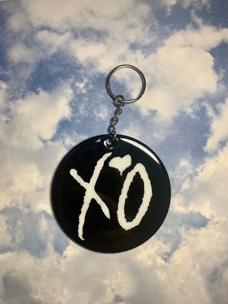 The Weeknd XO 3 Inch Keychain Rearview Mirror Accessory Etsy