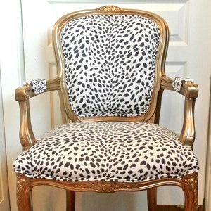 Customizeable French Arm Chair