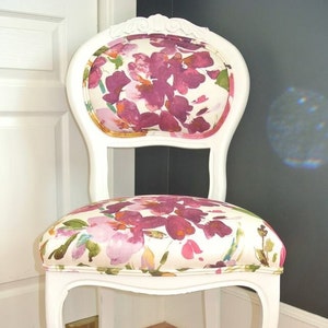 Fun French Vanity Chair