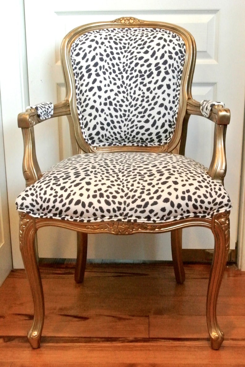 Customizeable French Arm Chair Etsy