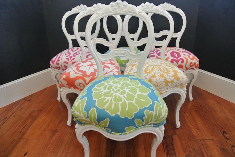 Eclectic Victorian Dining Chairs