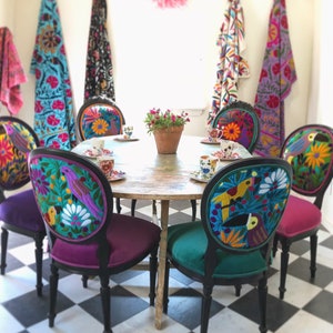 Eclectic Boho Dining Chairs image 2