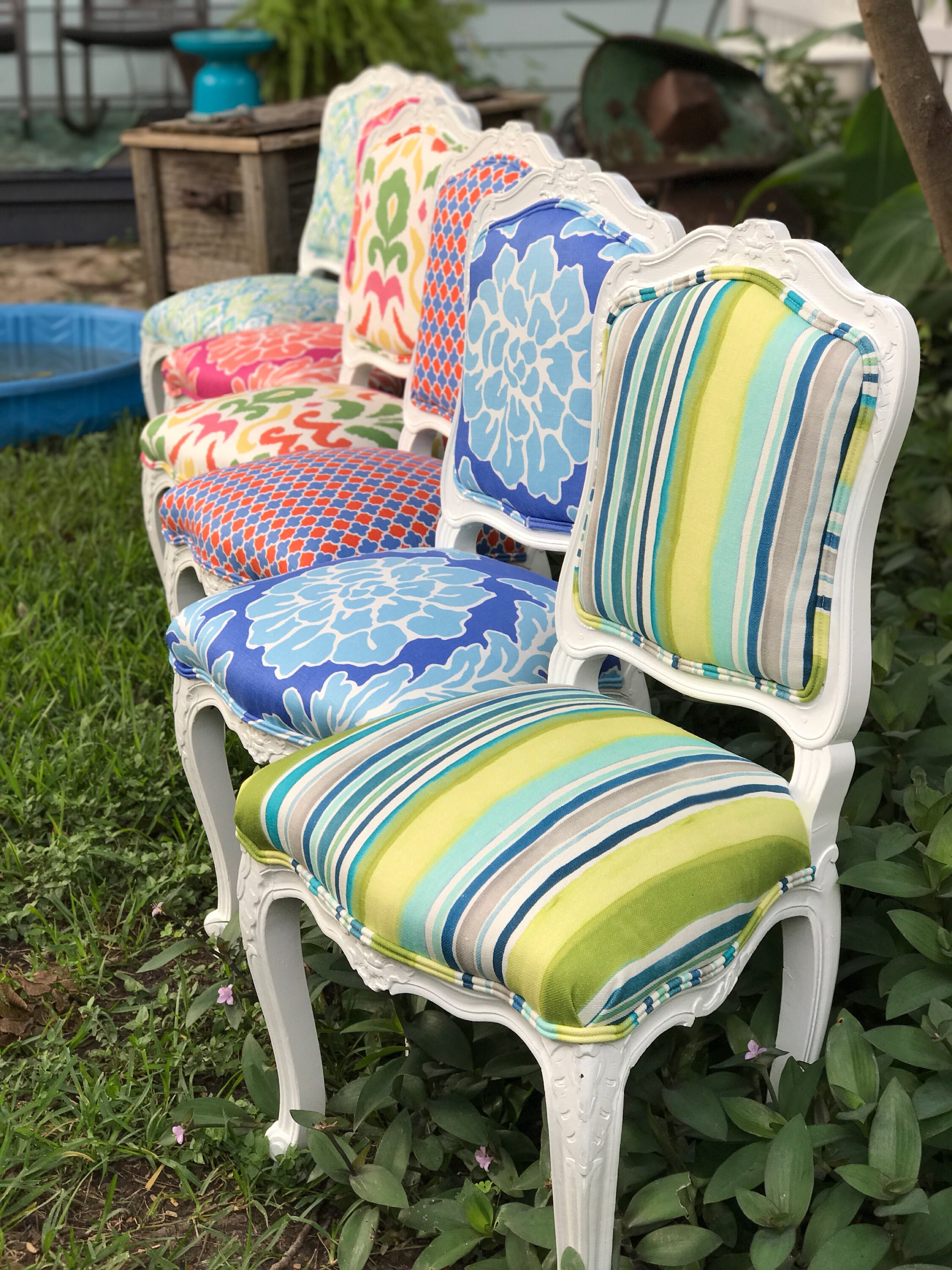 Eclectic Dining Chairs Etsy
