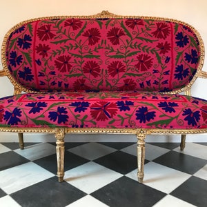 Bohemian French Settee