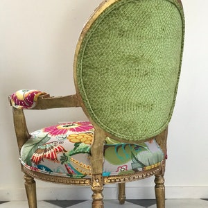Customizable French Chair: Ready for Your Special Fabric image 4
