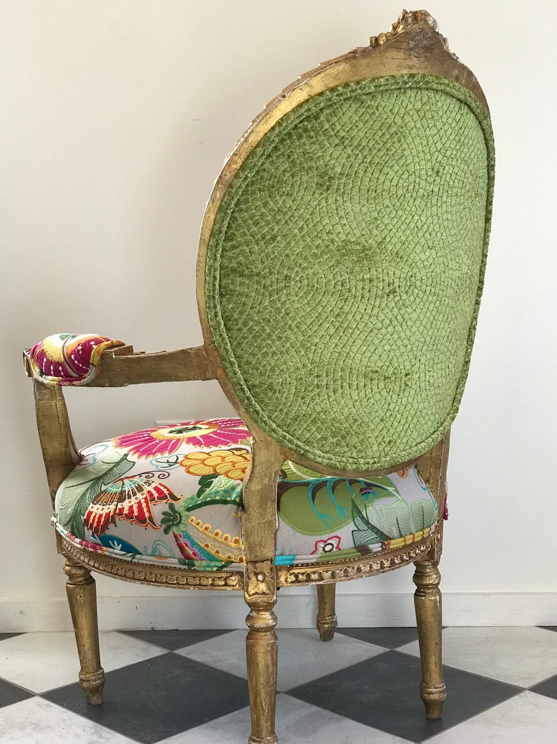 Customizable French Chair: Ready for Your Special Fabric image 4