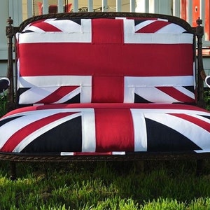 British Flag Settee