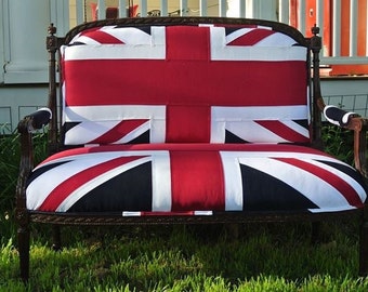 British Flag Settee