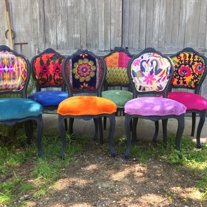 Eclectic Boho Dining Chairs