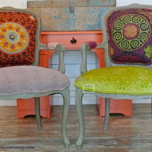 Eclectic Boho Dining Chairs image 4