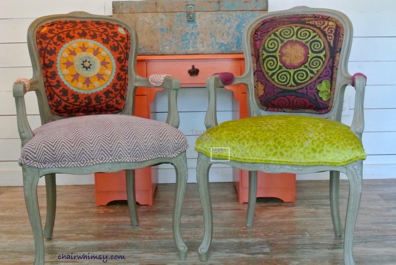 Eclectic Boho Dining Chairs image 4