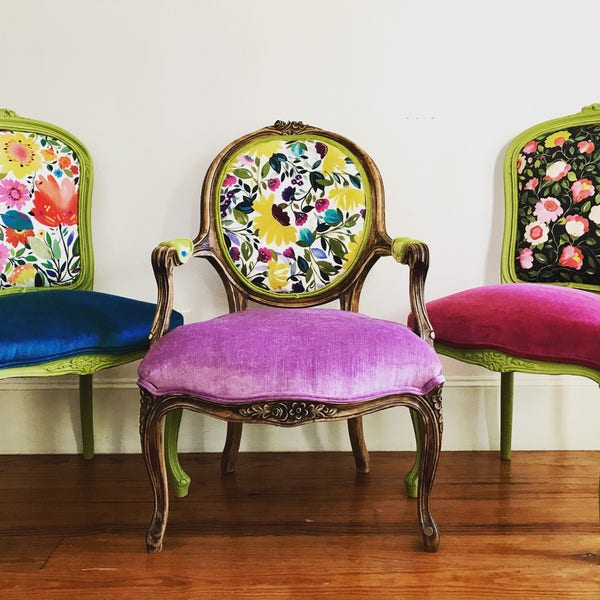 Eclectic Boho Dining Chairs