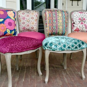 Eclectic Boho Dining Chairs image 3