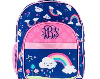 Girls Rainbow Backpack for Toddler Girls Preschool Backpack