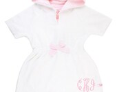 Boy Terry Blue Seersucker Cover-Up