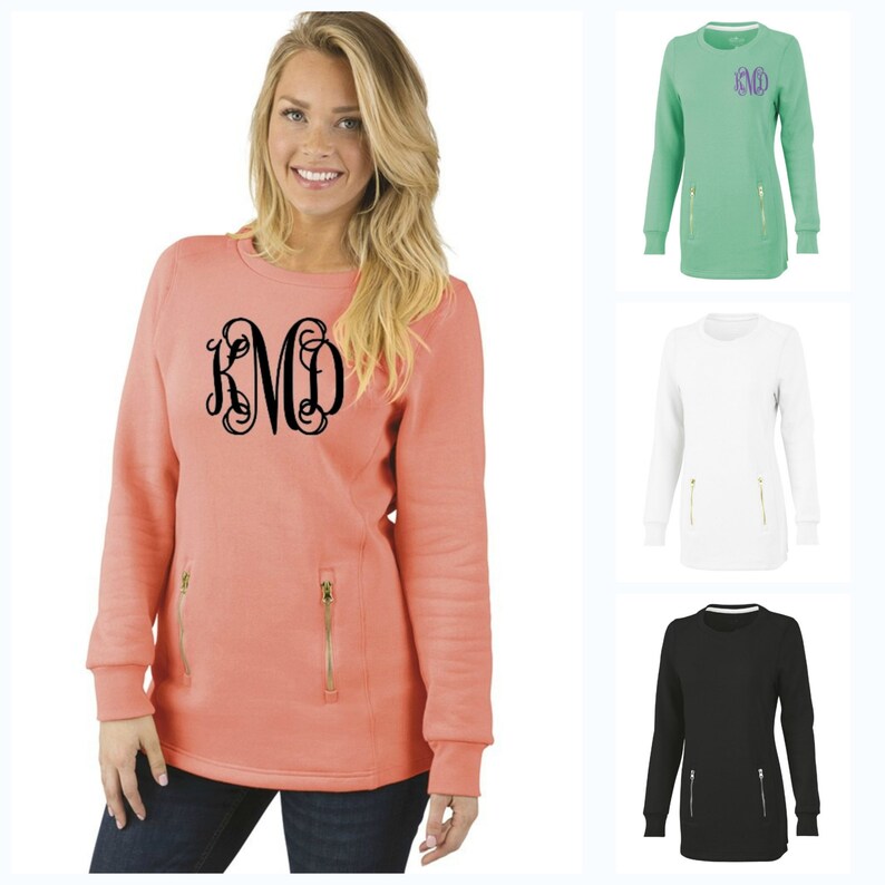 North Hampton Sweatshirt Monogrammed