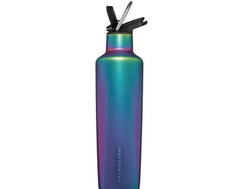 Monogrammed BruMate Rehydration Mini Dark Aura 16oz Water Bottle