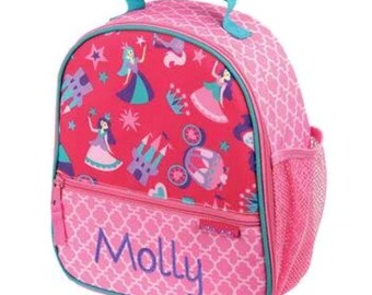 Monogrammed Princess Lunchbox for Girls Back to School