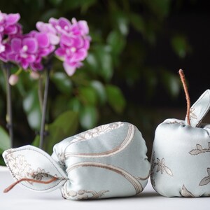 Handmade Fabric Pears Set of two