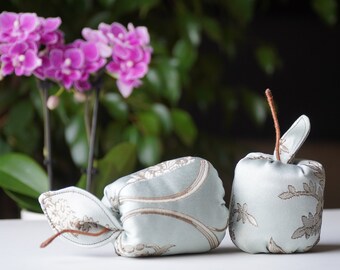 Handmade Fabric Pears Set of two