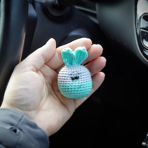Espelho retrovisor de carro coelhinho fofo