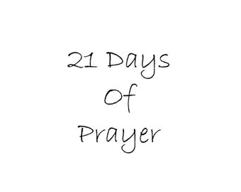 21 days of Prayer, NIV, print, printable, digital, diy, christian, religion, prayer, fasting