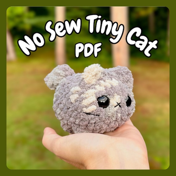 No Sew Mini Loaf Cat Crochet Pattern Make Your Own Amigurumi Plushie
