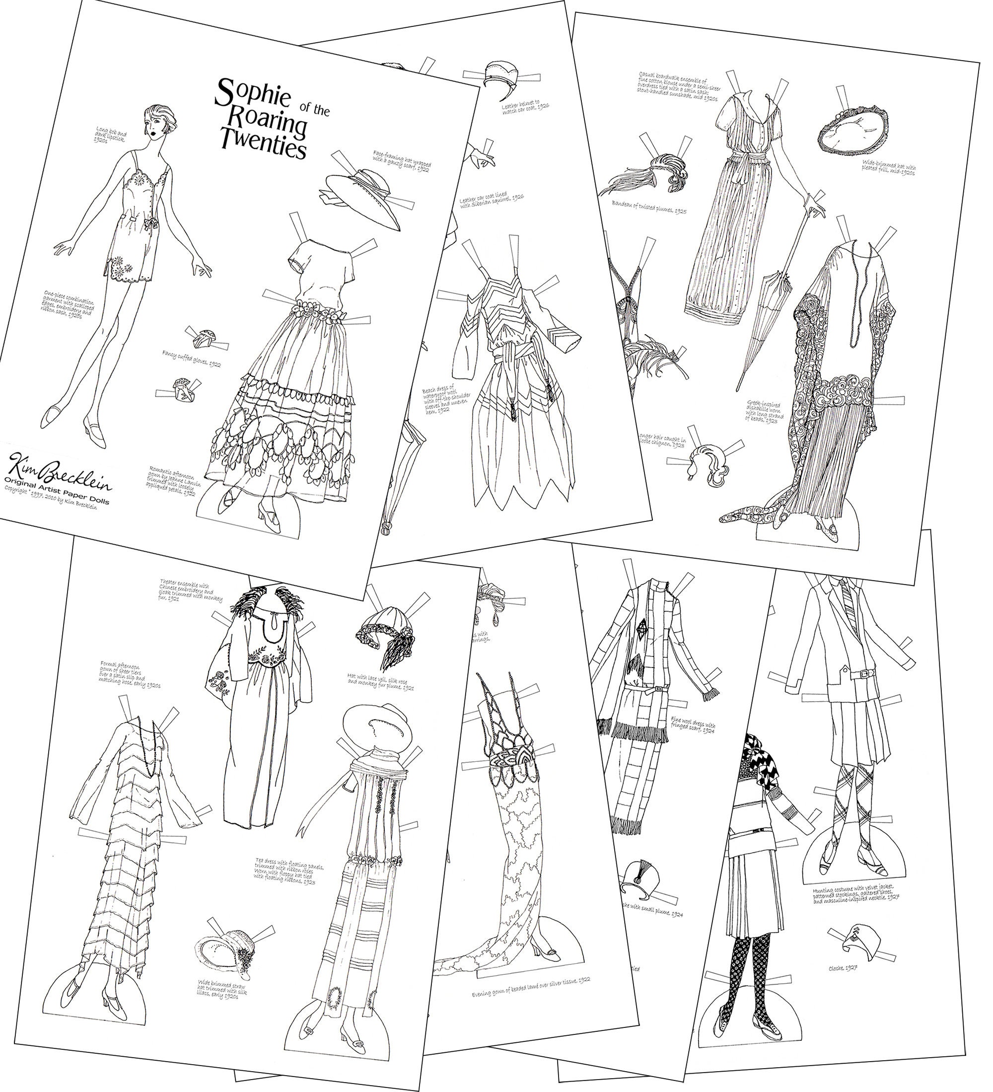 paper-doll-coloring-page-sophie-of-the-roaring-twenties-etsy-australia