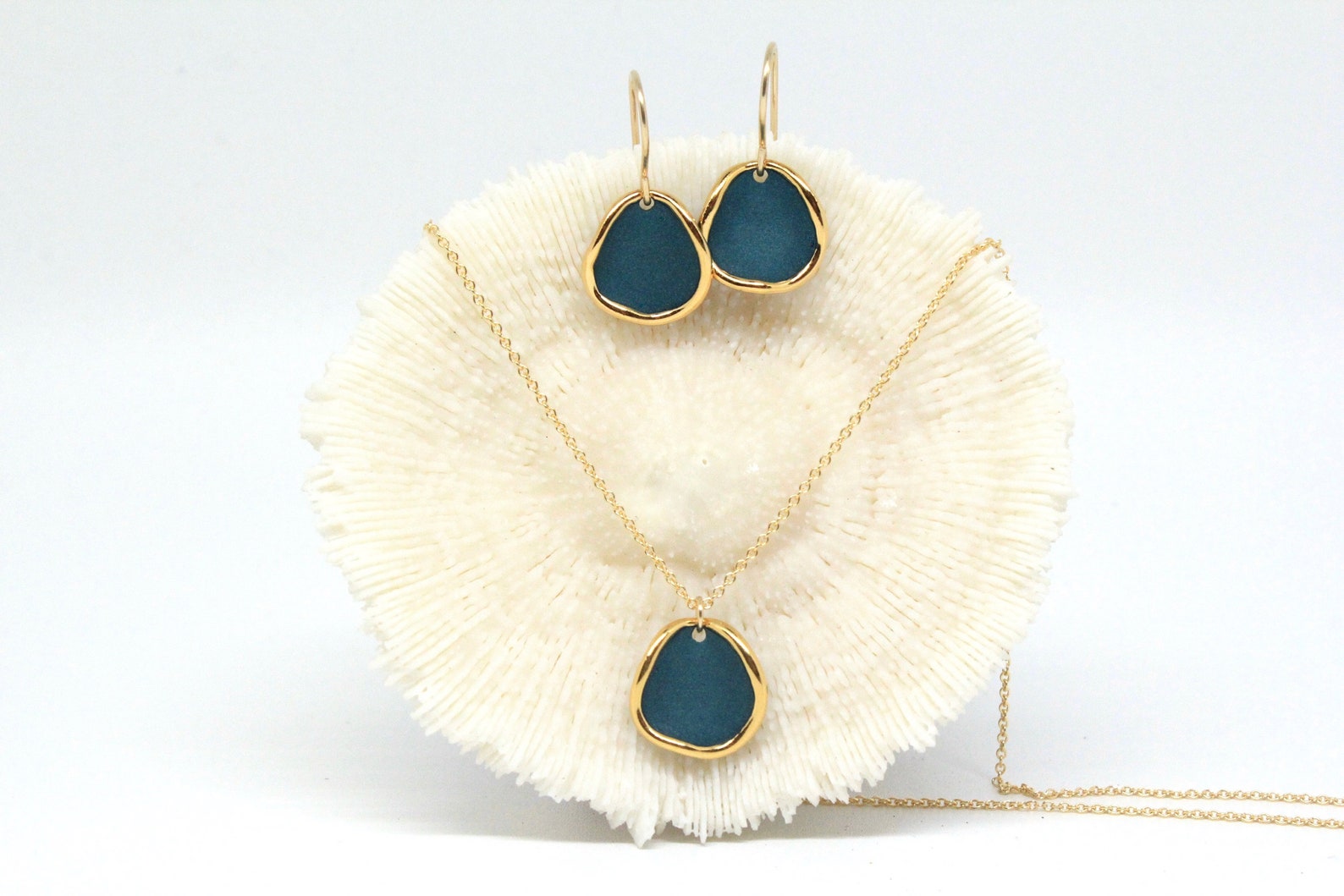 Coral Reef Necklace Etsy