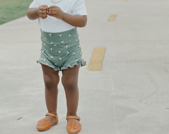 Sonoran Bummies and Shortie Sewing Pattern, PDF sewing pattern, children&#39;s sewing pattern, projector sewing pattern, Shorties sewing pattern
