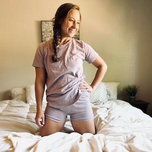 SMD Adult Oak Pajamas PDF Sewing Pattern, PJ Sewing Pattern, Sewing Pattern for Adults, Beginner Sewing Pattern, Projector Pattern