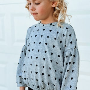 SMD Youth Elowen Dolman Dress and Top PDF Sewing Pattern, children&#39;s sewing pattern, projector sewing pattern, print sewing pattern, girls