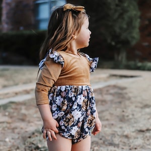 SMD Magnolia Romper PDF Sewing Pattern, Sewing pattern for girls, bubble romper sewing pattern, cute sewing pattern, beginner sewing pattern