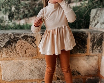SMD Augusta Peplum Top and Dress PDF Sewing Pattern