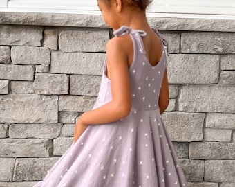 SMD Youth Camellia Romper, Dress and Top PDF Sewing Pattern